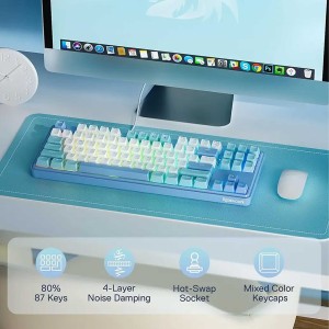 کیبورد گیمینگ مکانیکال ردراگون مدل K707 WBB RGB